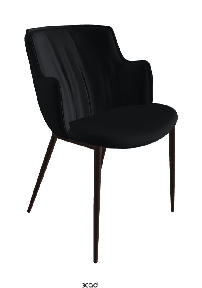 Rihanna ML Dining Armchair_Bronze Embossed_Soft Leather_Atlantico