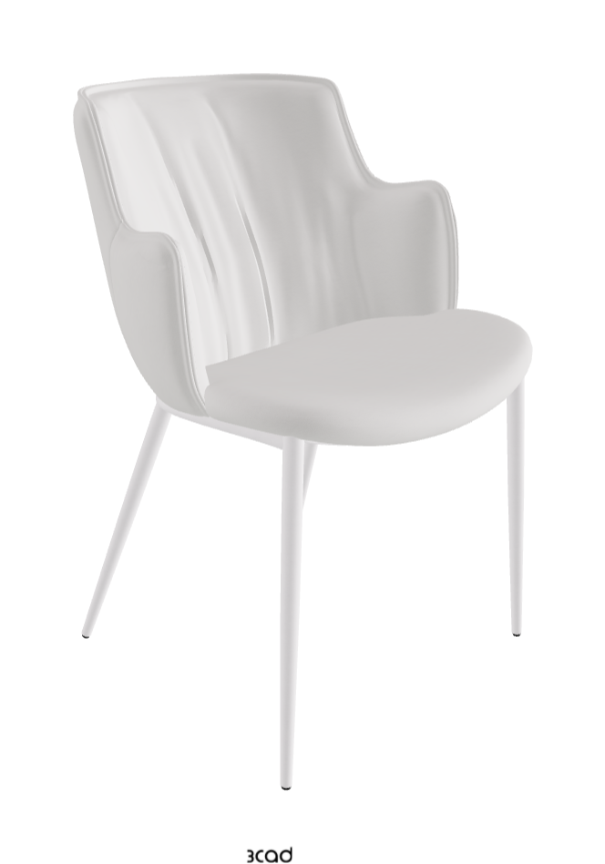 Rihanna ML Dining Armchair_Pearl Embossed_Soft Leather_Canova