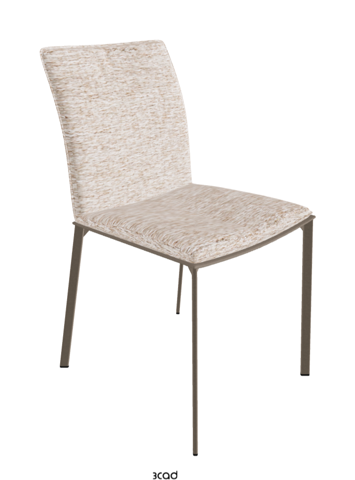 Rita Dining Chair_Titanium Embossed_Fabric_B732