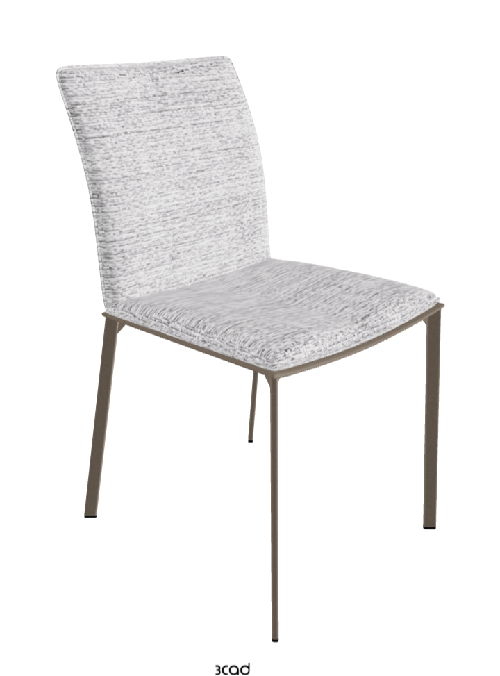 Rita Dining Chair_Titanium Embossed_Fabric_B810