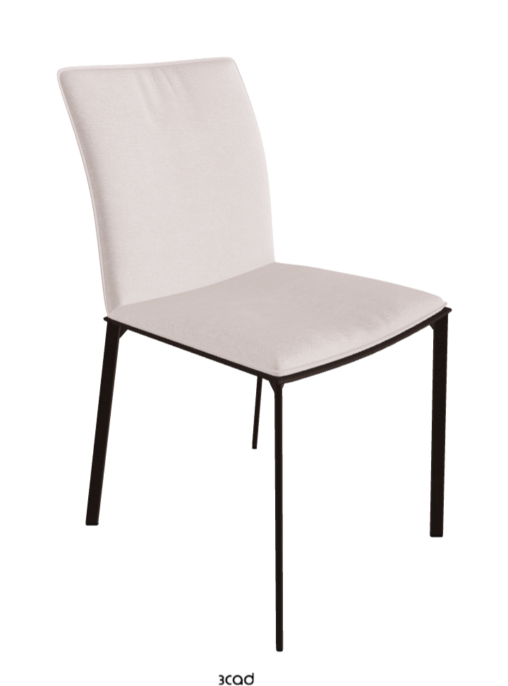 Rita Dining Chair_Bronze Embossed_Fabric_B923