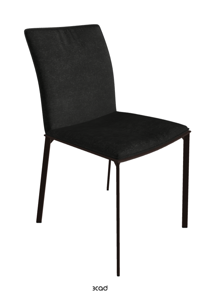 Rita Dining Chair_Bronze Embossed_Fabric_B932