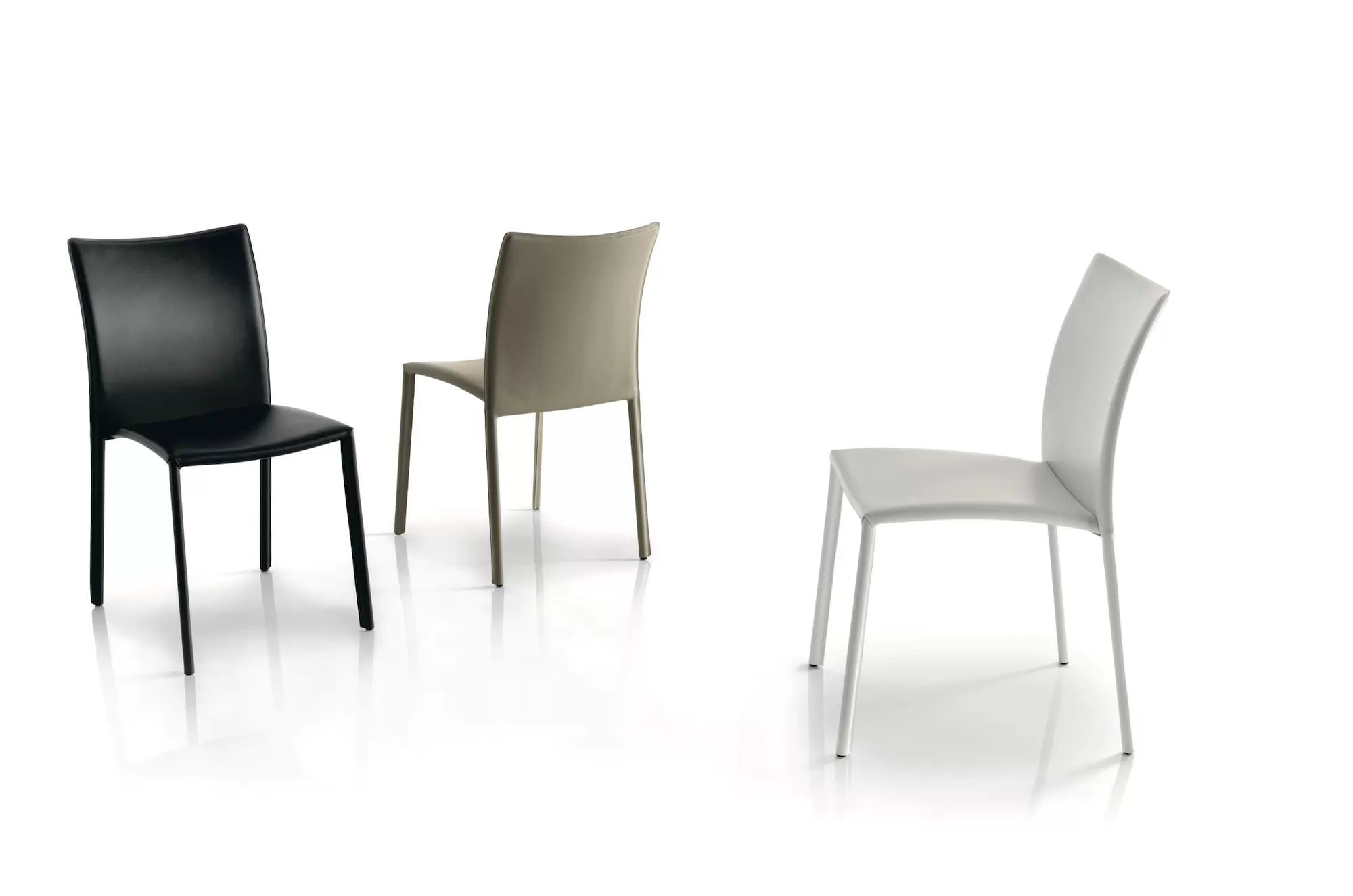 Simba Chair with Metal frame upholstered and covered in Technical fabric