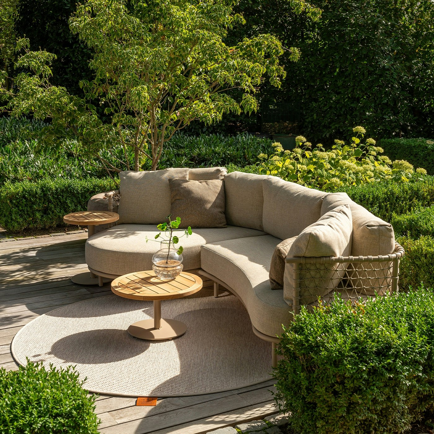 4 Seasons Outdoor Sardinia Luxury Ex Display Set Lounge Set With Sardinia Low Chair