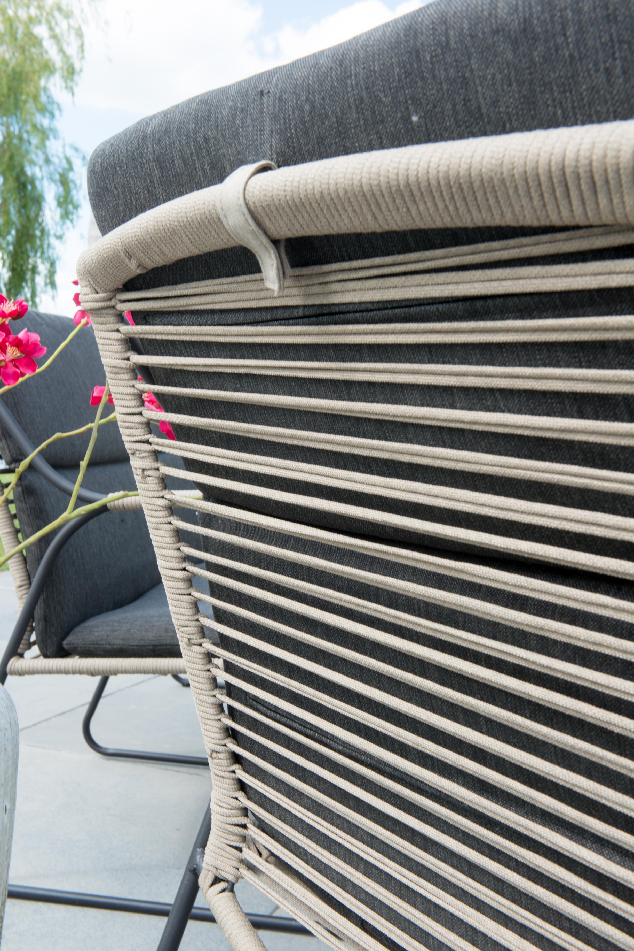 4 Seasons Outdoor Scandic Living Chairs with Axel Coffee Table