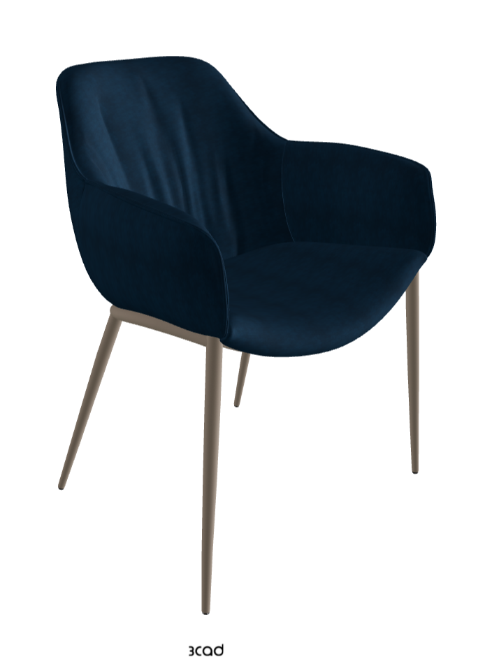 Cattelan Italia Scarlett ML Dining Armchair – Fabric