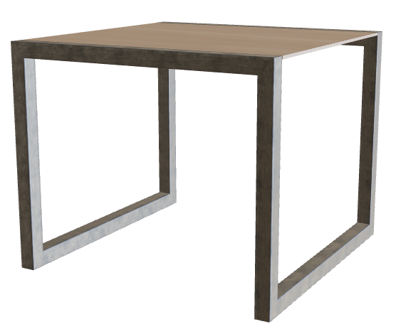 Royal Botania Ninix side table 90 x 90 cm