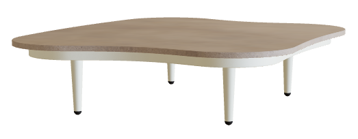 Royal Botania Organix Lounge 05 Table 92 x 107 cm