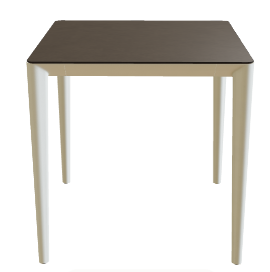 Royal Botania U-Nite Dining table 75 x 75 cm