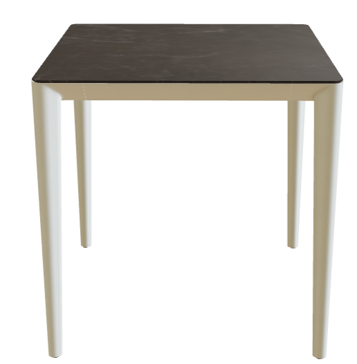 Royal Botania U-Nite Dining table 75 x 75 cm