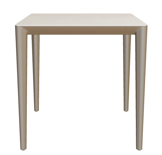 Royal Botania U-Nite Dining table 75 x 75 cm