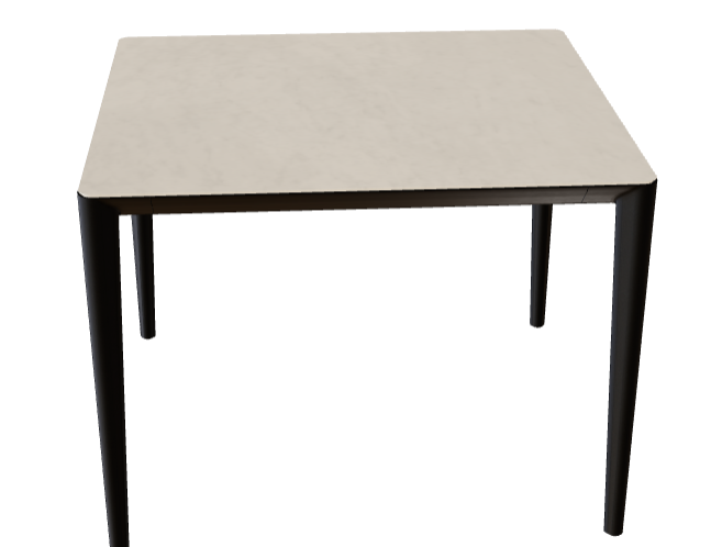 Royal Botania U-Nite Dining table 100 x 90 cm