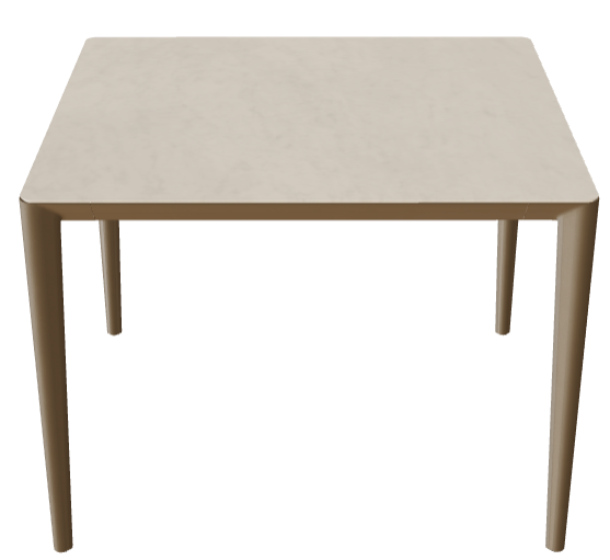 Royal Botania U-Nite Dining table 100 x 90 cm