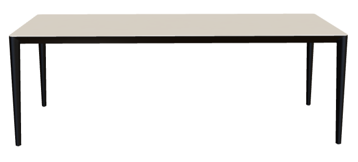 Royal Botania U-Nite Dining table 220 x 100 cm