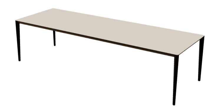 Royal Botania U-Nite Dining table 300 x 100 cm