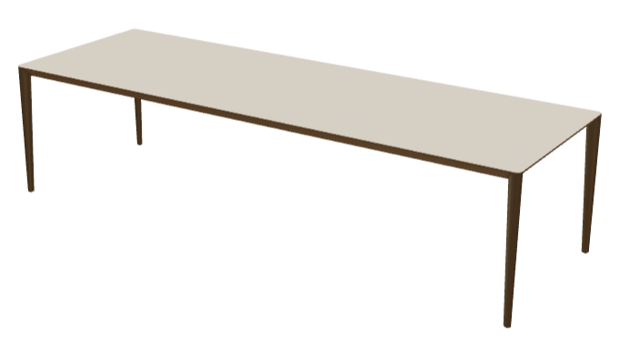 Royal Botania U-Nite Dining table 300 x 100 cm