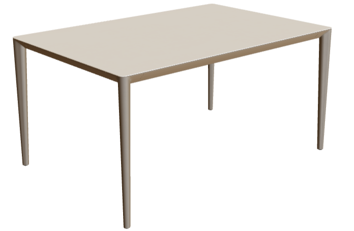 Royal Botania U-Nite Dining table 150 x 150 cm