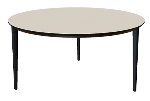 Royal Botania U-Nite Dining table Ø 160cm