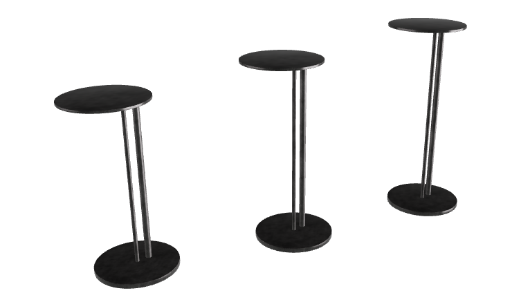 Cattelan Italia Sting Brushed Coffee Table Set Of 3 ø21