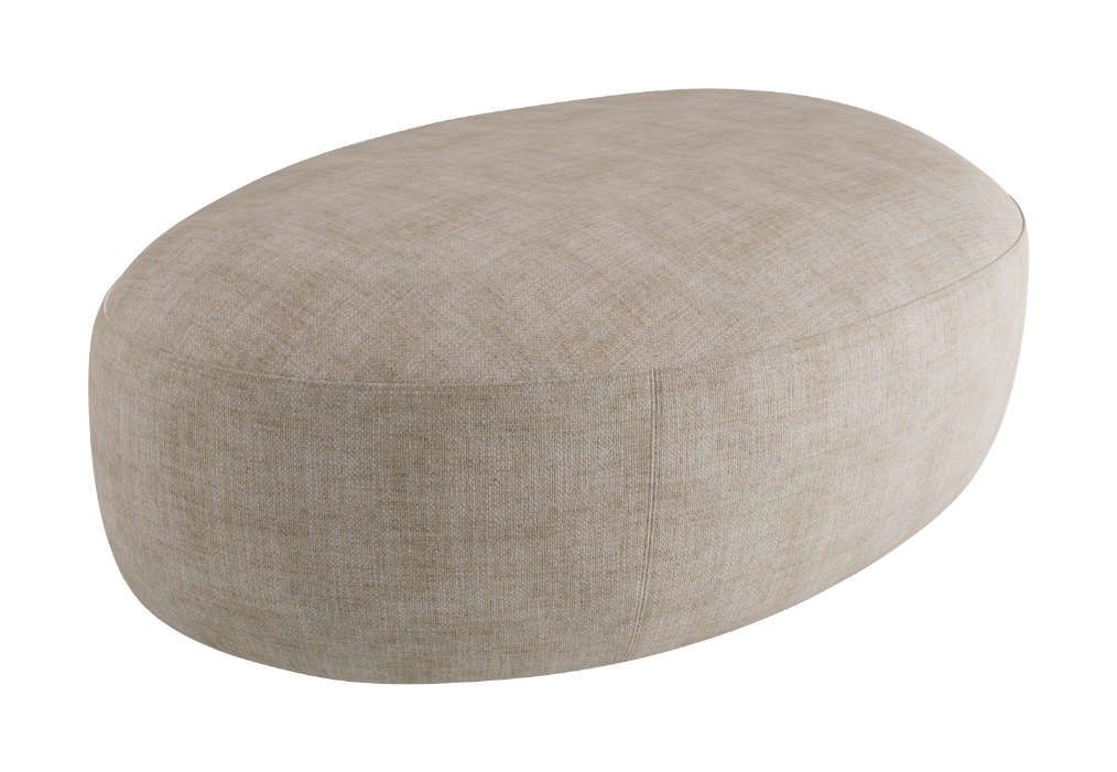 Sierra Pouf - 120 x 80 cm_Category F Fabrics_F128-T20