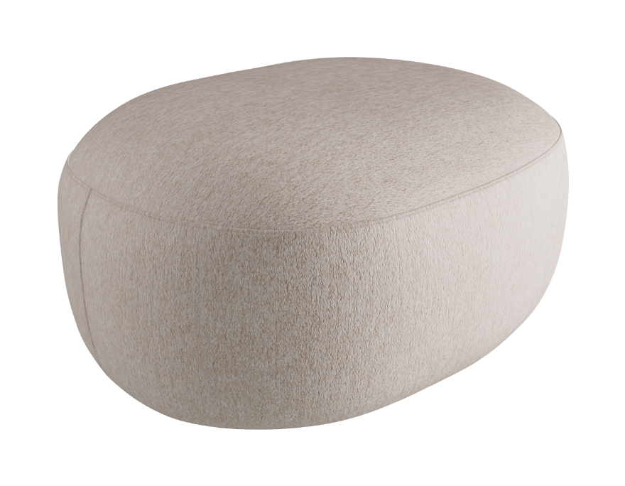 Sierra Pouf - 90 x 70 cm_Fabric_B730