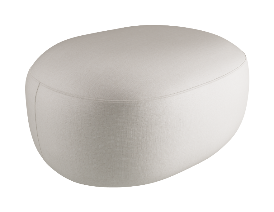 Sierra Pouf - 90 x 70 cm_Category B Fabrics_B003-T10