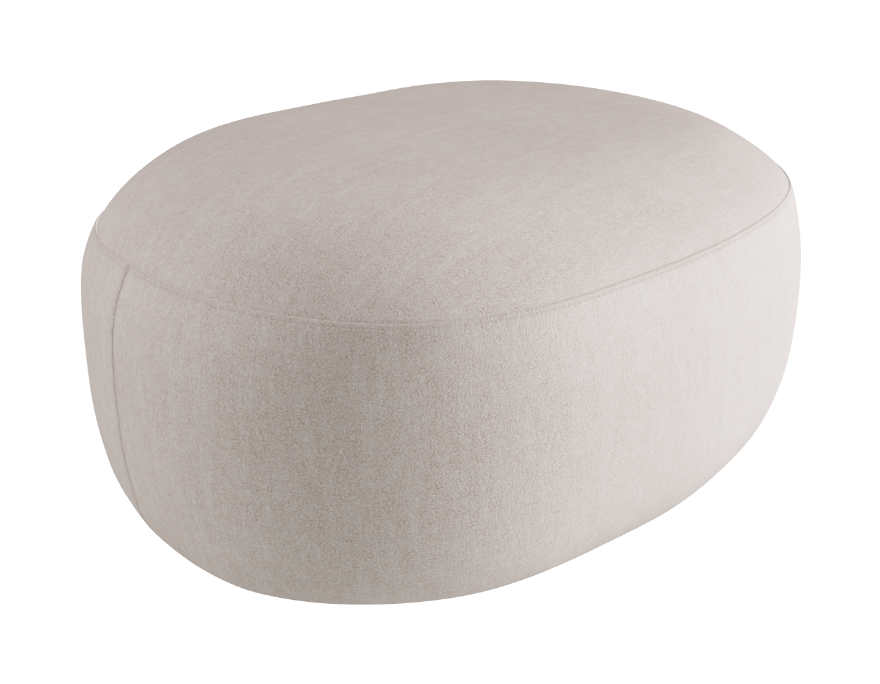 Sierra Pouf - 90 x 70 cm_Category F Fabrics_F168-T10