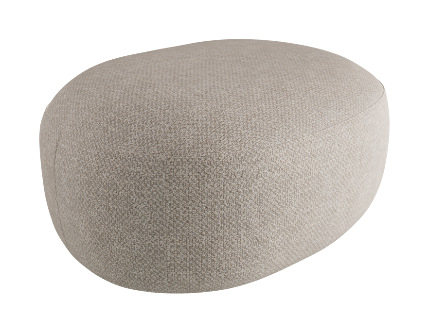 Sierra Pouf - 90 x 70 cm_Category D Fabrics_D184-T20