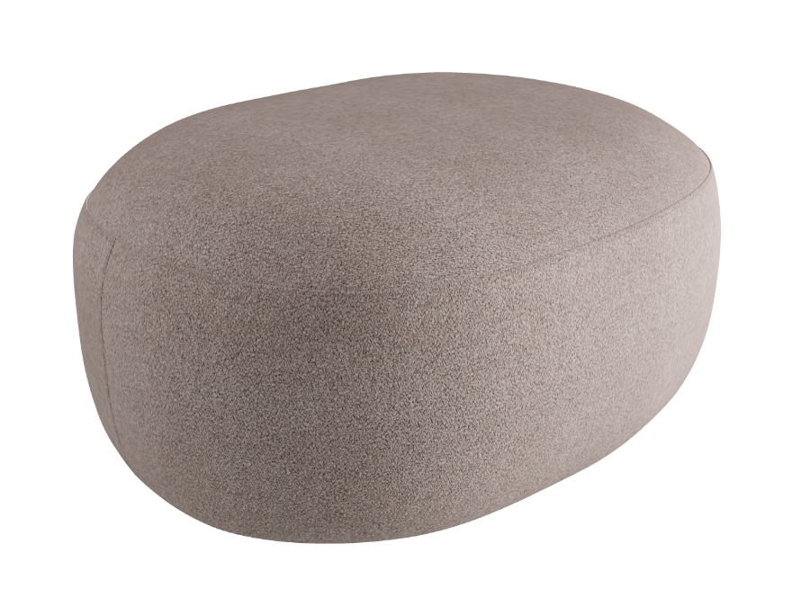 Sierra Pouf - 90 x 70 cm_Category A Fabrics_A007-T40