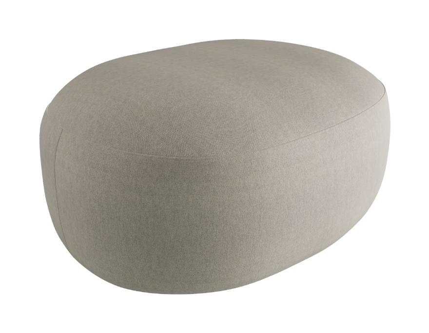 Sierra Pouf - 90 x 70 cm_Category B Fabrics_B070-T40