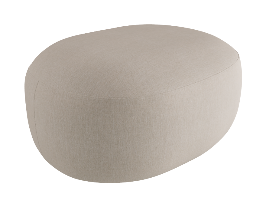 Sierra Pouf - 90 x 70 cm_Category B Fabrics_B137-T40