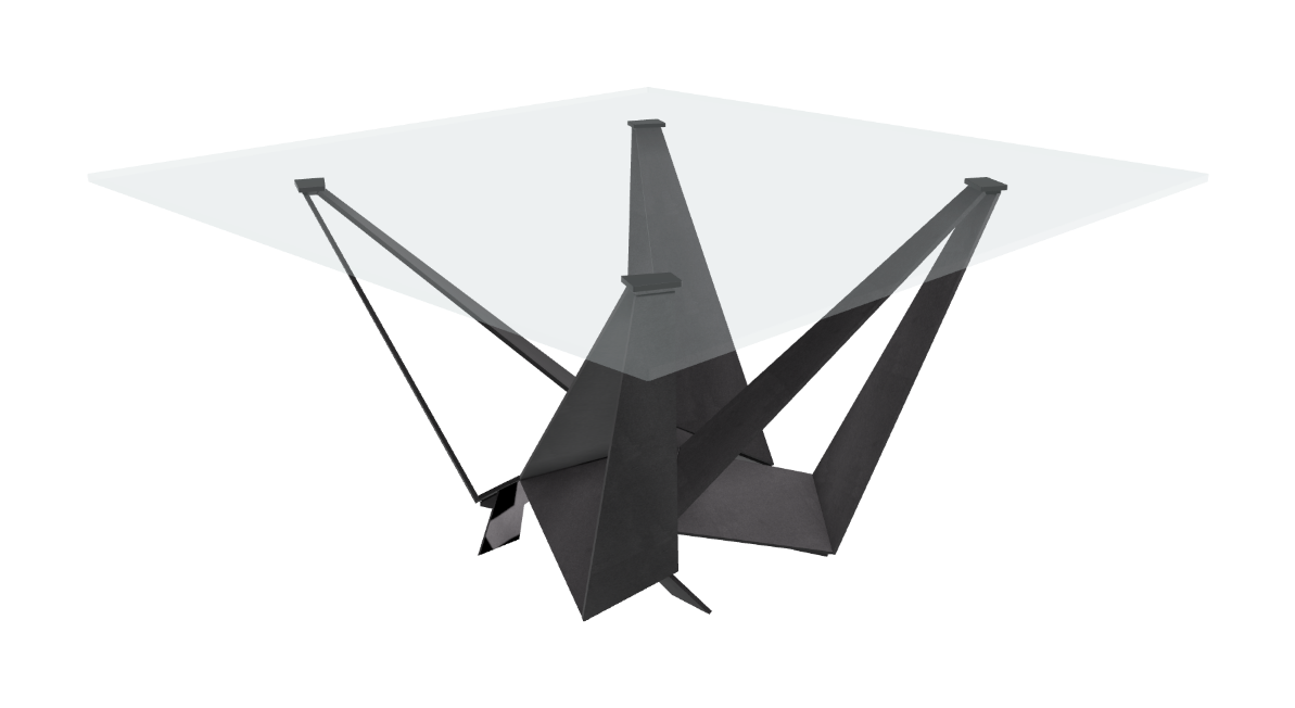 Cattelan Italia Skorpio Glass Dining Table