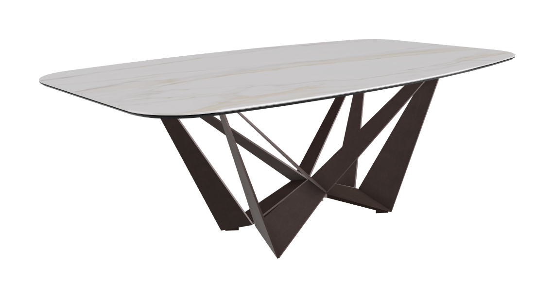 Cattelan Italia Skorpio Keramik Barrel Shaped Dining Table 200 & 240