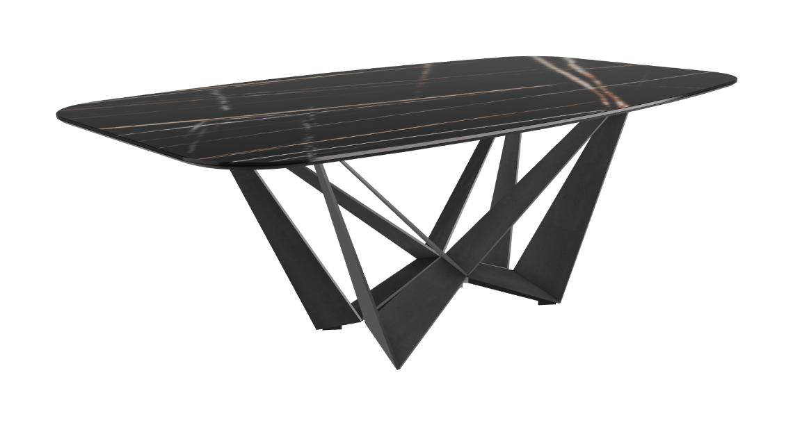 Cattelan Italia Skorpio Keramik Barrel Shaped Dining Table 200 & 240