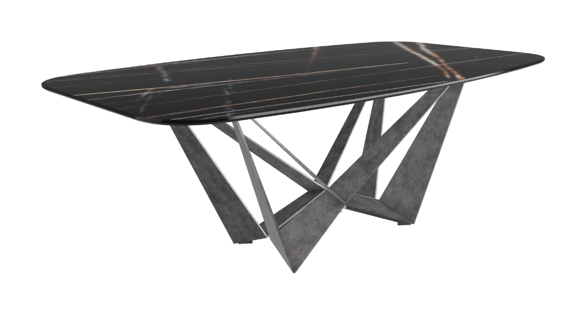 Cattelan Italia Skorpio Keramik Barrel Shaped Dining Table 200 & 240