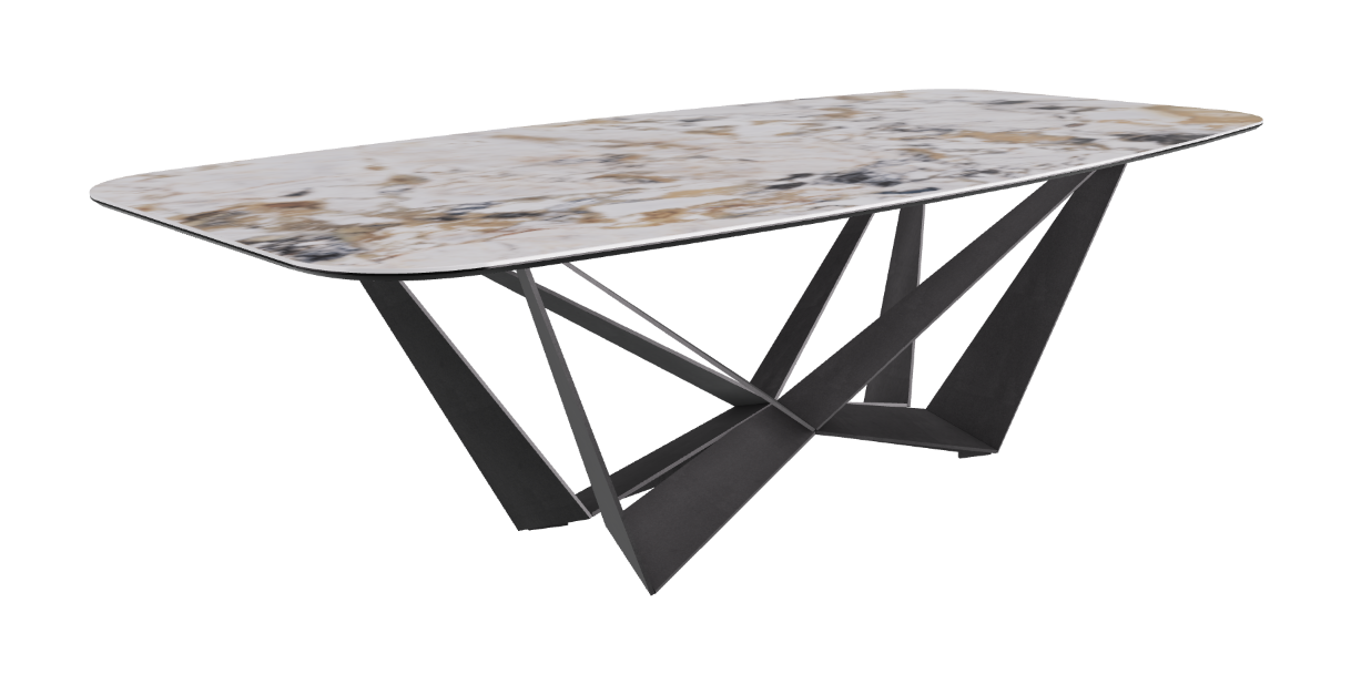 Cattelan Italia Skorpio Keramik Barrel Shaped Dining Table 200 & 240