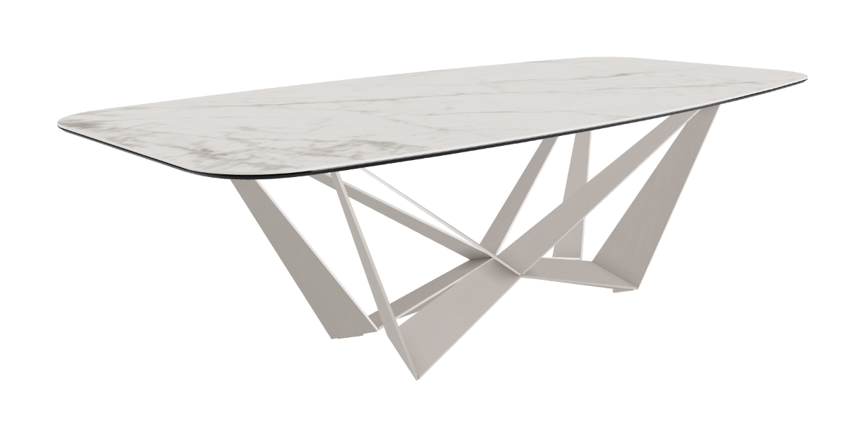 Cattelan Italia Skorpio Keramik Barrel Shaped Dining Table 200 & 240