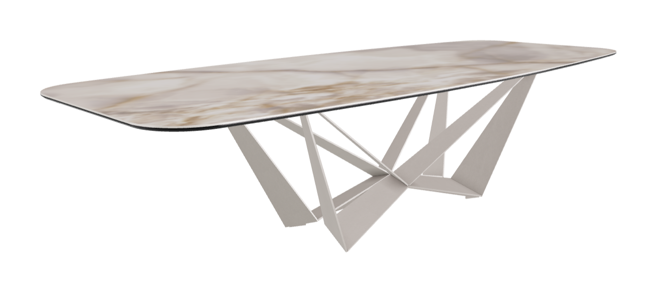 Cattelan Italia Skorpio Keramik Barrel Shaped Dining Table 300 & 320
