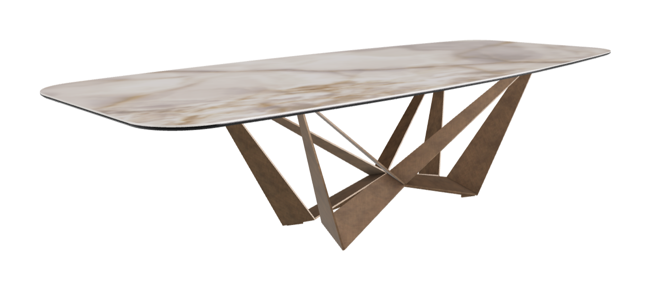 Cattelan Italia Skorpio Keramik Barrel Shaped Dining Table 300 & 320