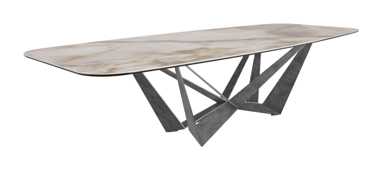 Cattelan Italia Skorpio Keramik Barrel Shaped Dining Table 300 & 320