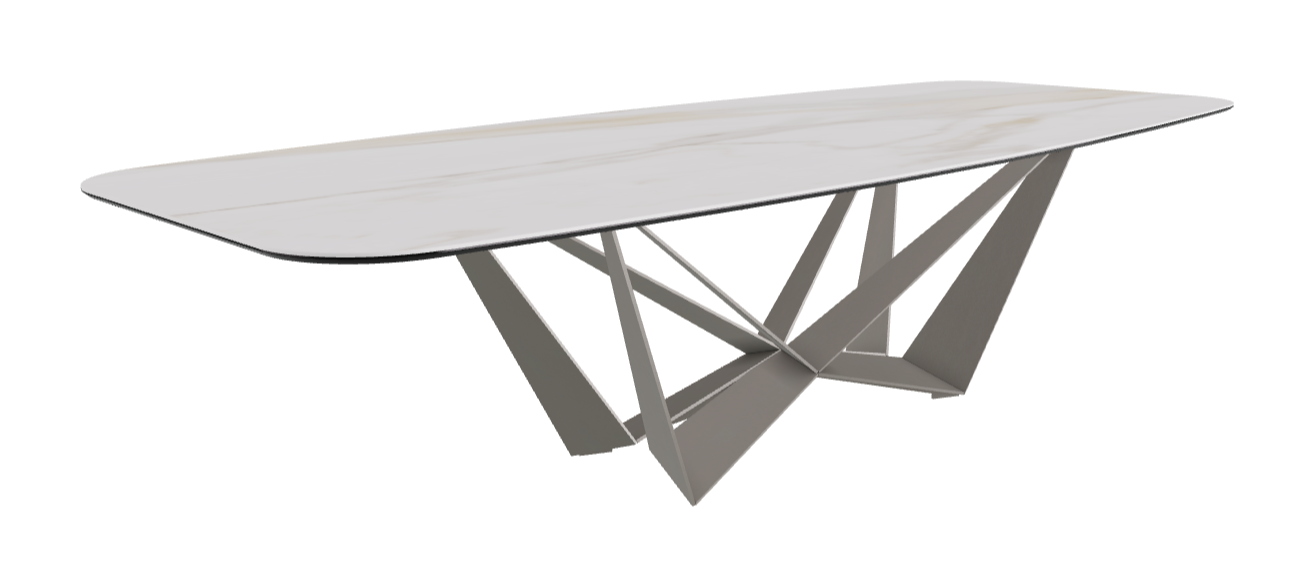 Cattelan Italia Skorpio Keramik Barrel Shaped Dining Table 300 & 320
