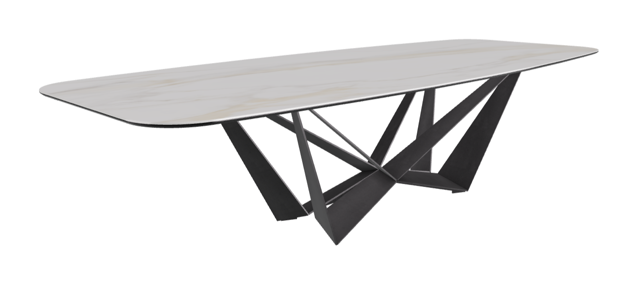 Cattelan Italia Skorpio Keramik Barrel Shaped Dining Table 300 & 320