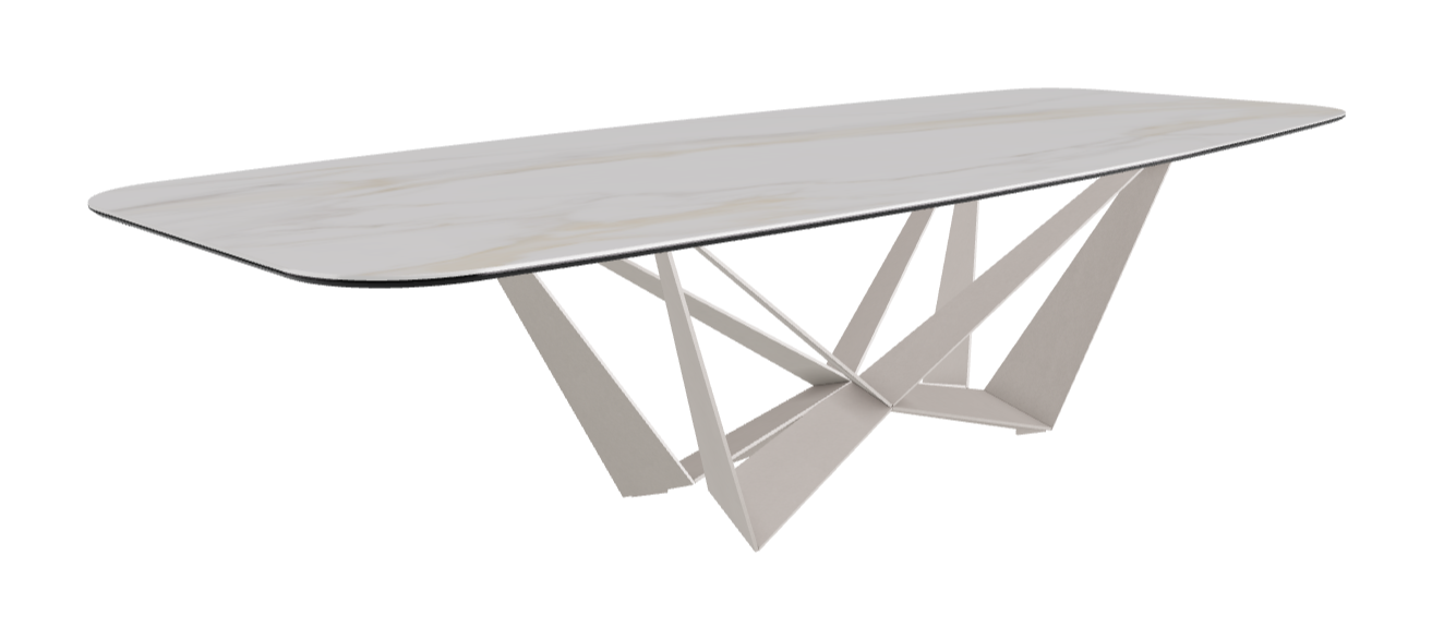 Cattelan Italia Skorpio Keramik Barrel Shaped Dining Table 300 & 320