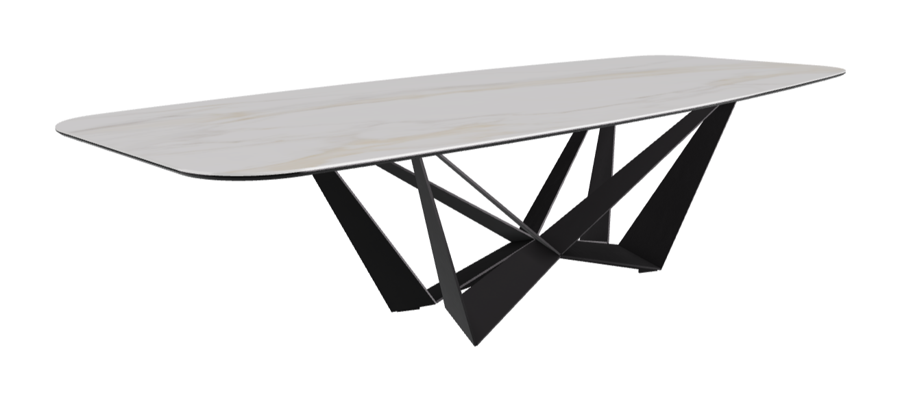 Cattelan Italia Skorpio Keramik Barrel Shaped Dining Table 300 & 320