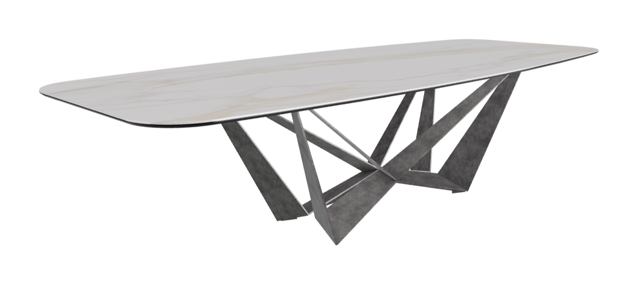 Cattelan Italia Skorpio Keramik Barrel Shaped Dining Table 300 & 320