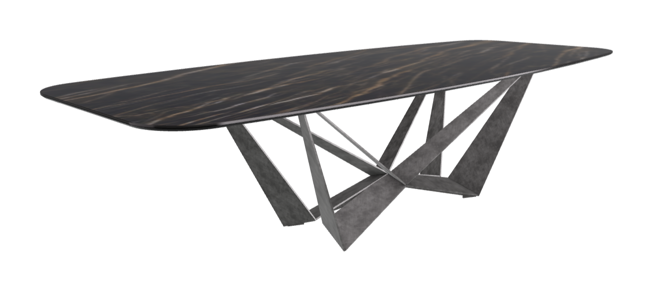 Cattelan Italia Skorpio Keramik Barrel Shaped Dining Table 300 & 320