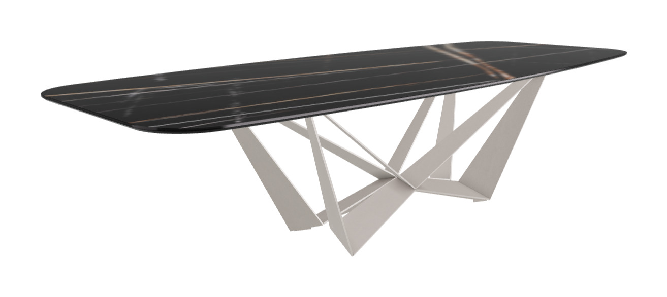 Cattelan Italia Skorpio Keramik Barrel Shaped Dining Table 300 & 320