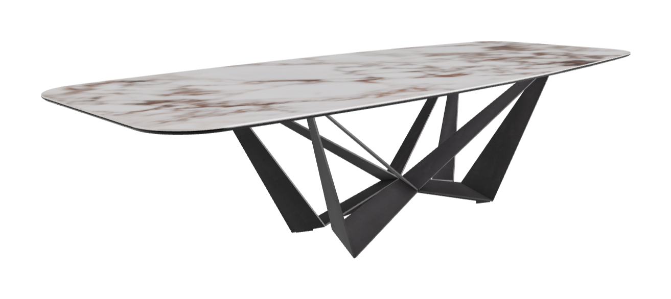 Cattelan Italia Skorpio Keramik Barrel Shaped Dining Table 300 & 320