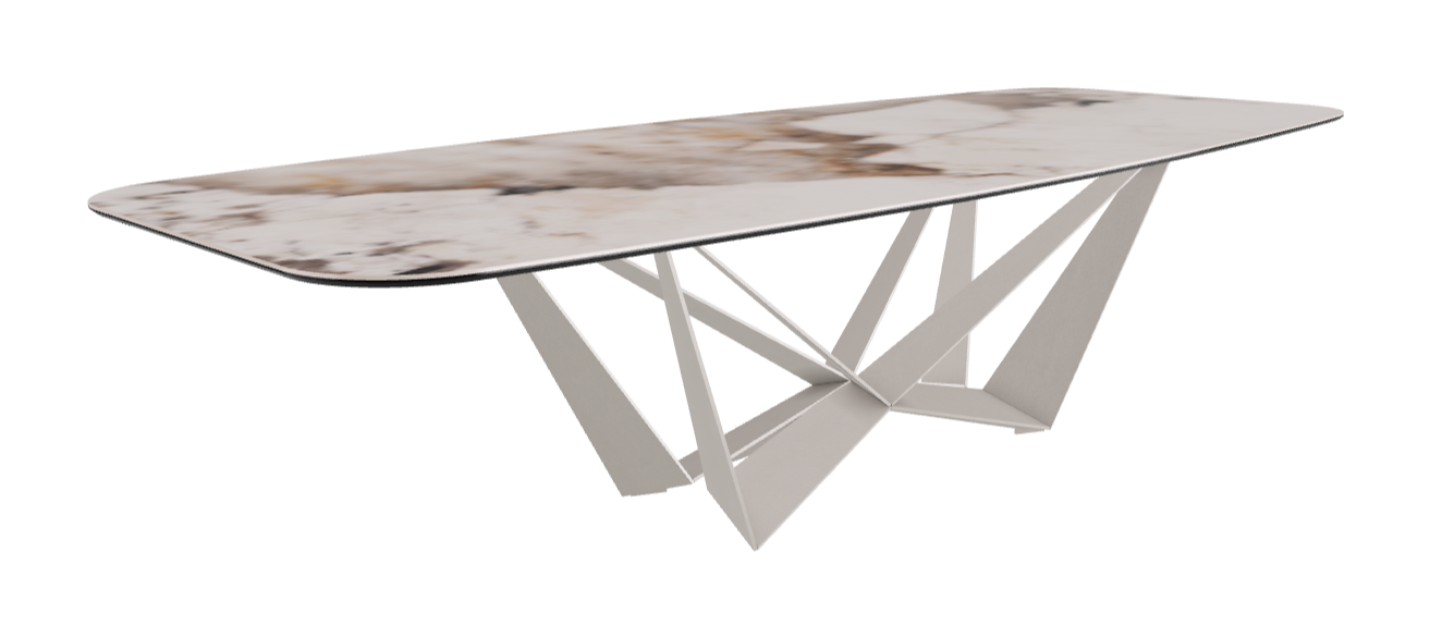 Cattelan Italia Skorpio Keramik Barrel Shaped Dining Table 300 & 320