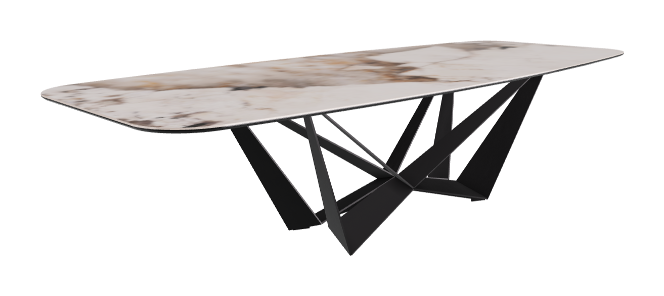 Cattelan Italia Skorpio Keramik Barrel Shaped Dining Table 300 & 320
